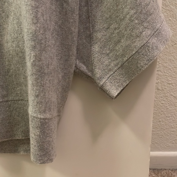 NEW Club Monaco Recycled Cashmere Dolman Sweater Gray $229 ~ Small - Picture 4 of 8